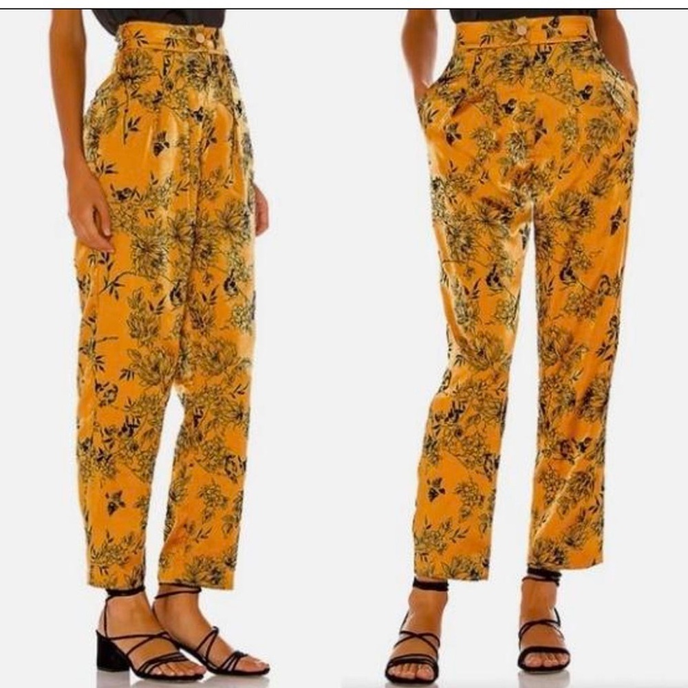 House of Harlow x Revolve Jaya Pant in Copper Floral